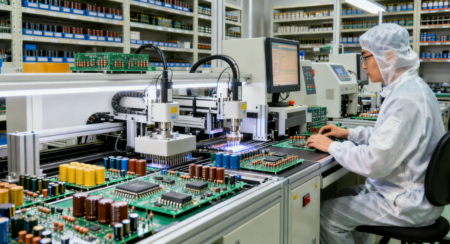 電子元器件企業案例